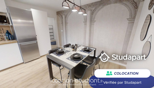 Colocation étudiante Studio &agrave; Nantes (44200)