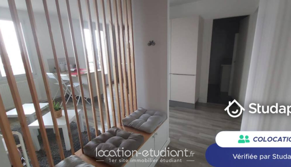 Colocation étudiante Studio &agrave; Nantes (44200)