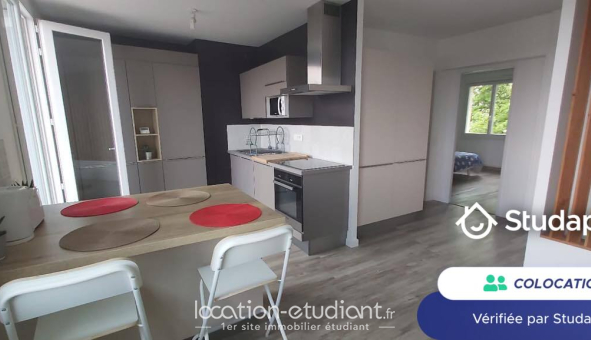 Colocation étudiante Studio &agrave; Nantes (44200)
