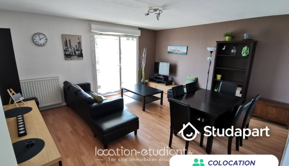 Colocation étudiante Studio &agrave; Nantes (44200)