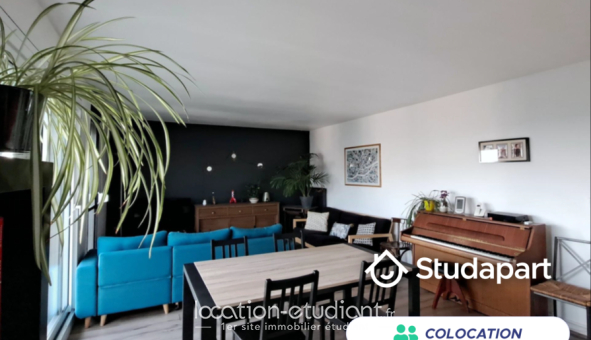 Colocation étudiante Studio &agrave; Nantes (44200)