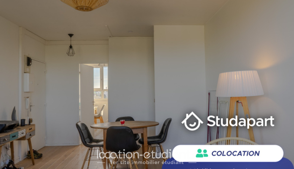 Colocation étudiante Studio &agrave; Nantes (44200)