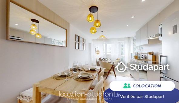 Colocation étudiante Studio &agrave; Nantes (44200)