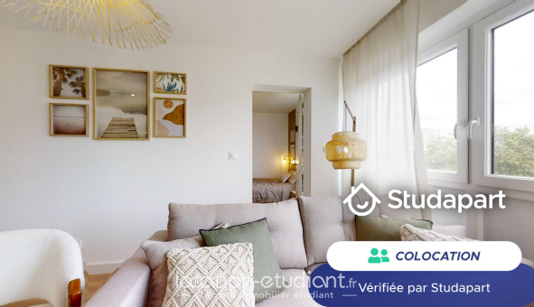 Colocation étudiante Studio &agrave; Nantes (44200)