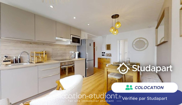 Colocation étudiante Studio &agrave; Nantes (44200)