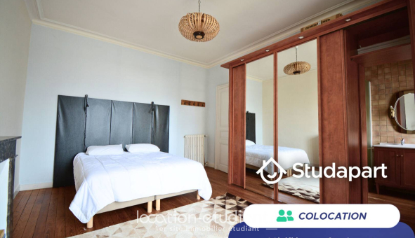 Colocation étudiante Studio &agrave; Nantes (44200)