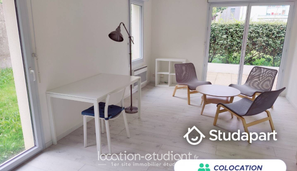 Colocation étudiante Studio &agrave; Nantes (44200)