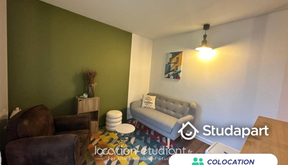 Colocation étudiante Studio &agrave; Nantes (44200)