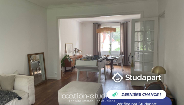 Colocation étudiante Studio &agrave; Nantes (44200)