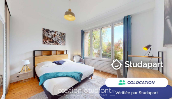 Colocation étudiante Studio &agrave; Nantes (44200)