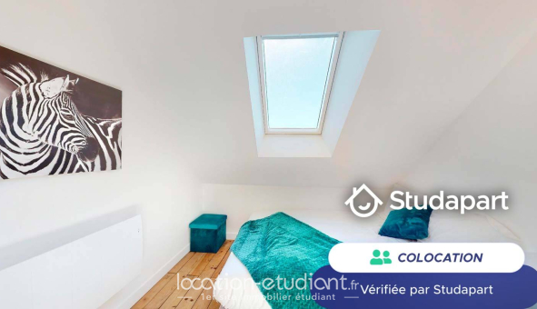 Colocation étudiante Studio &agrave; Nantes (44200)