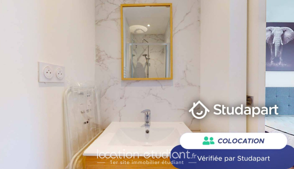 Colocation étudiante Studio &agrave; Nantes (44200)