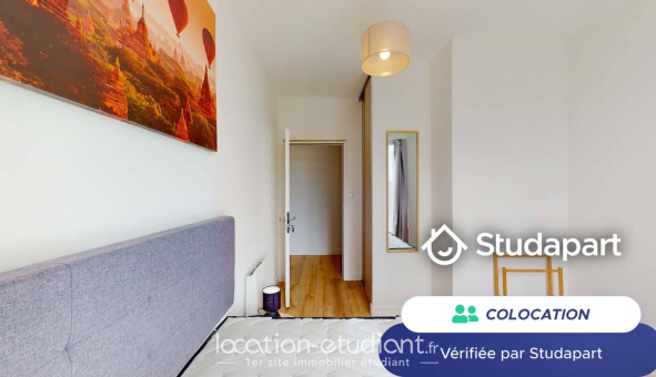 Colocation étudiante Studio &agrave; Nantes (44200)