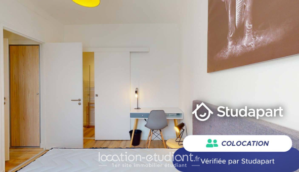 Colocation étudiante Studio &agrave; Nantes (44200)