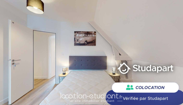 Colocation étudiante Studio &agrave; Nantes (44200)