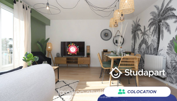 Colocation étudiante T3 &agrave; Nantes (44200)