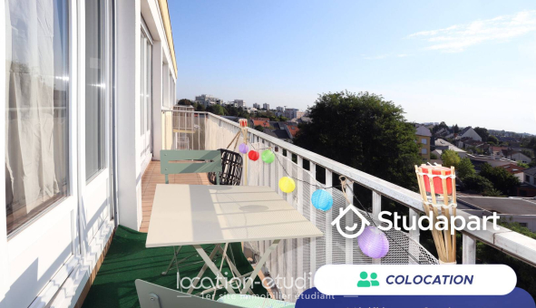 Colocation étudiante T3 &agrave; Nantes (44200)