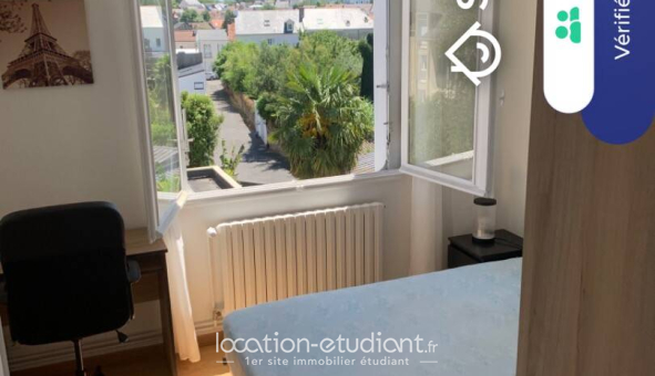 Colocation étudiante Studio &agrave; Nantes (44200)
