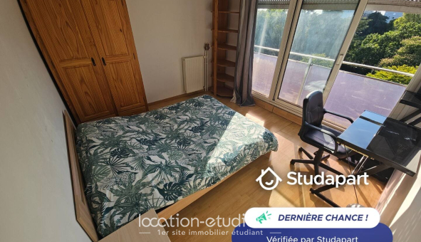 Colocation étudiante Studio &agrave; Nantes (44200)