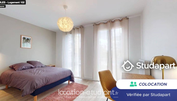 Colocation étudiante Studio &agrave; Nantes (44200)