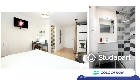 Colocation étudiante T3 &agrave; Nantes (44200)