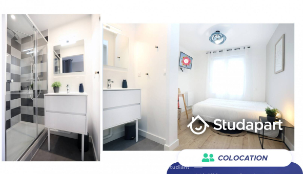 Colocation étudiante T3 &agrave; Nantes (44200)