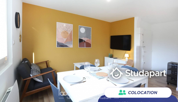 Colocation étudiante T3 &agrave; Nantes (44200)