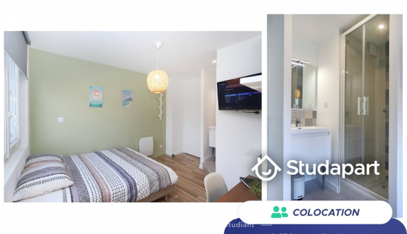 Colocation étudiante T3 &agrave; Nantes (44200)