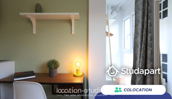 Colocation étudiante T3 &agrave; Nantes (44200)