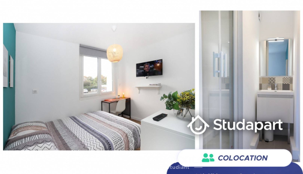 Colocation étudiante T3 &agrave; Nantes (44200)