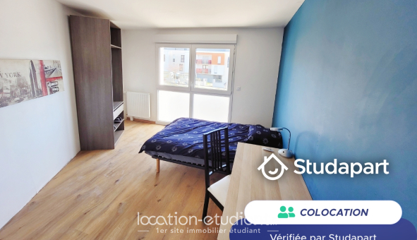 Colocation étudiante T3 &agrave; Nantes (44200)