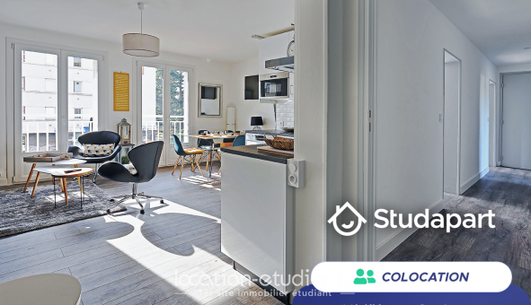 Colocation étudiante Duplex &agrave; Nantes (44200)