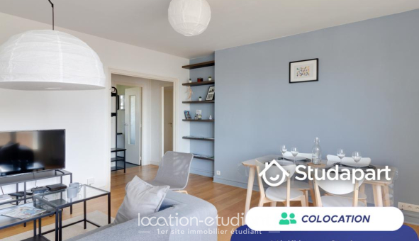 Colocation étudiante Duplex &agrave; Nantes (44200)