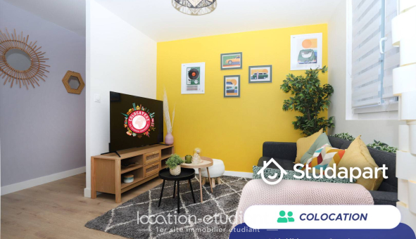 Colocation étudiante T3 &agrave; Nantes (44200)
