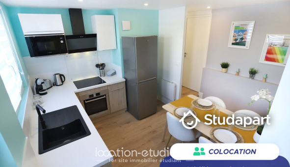 Colocation étudiante T3 &agrave; Nantes (44200)