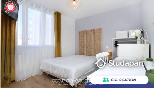 Colocation étudiante T3 &agrave; Nantes (44200)