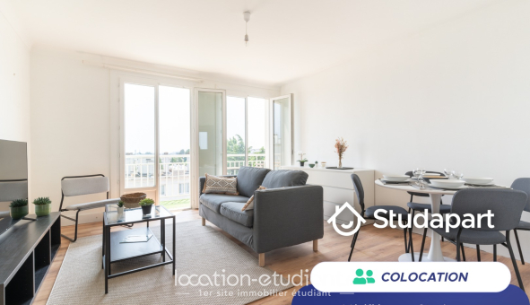 Colocation étudiante T4 &agrave; Nantes (44200)
