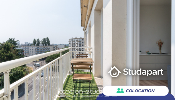 Colocation étudiante T4 &agrave; Nantes (44200)