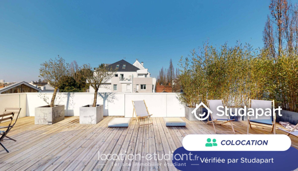 Colocation étudiante T1 &agrave; Nantes (44200)