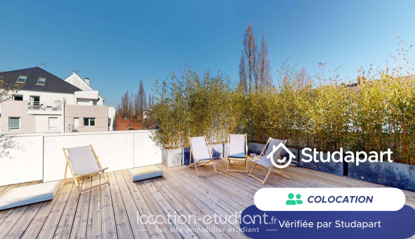 Colocation étudiante T1 &agrave; Nantes (44200)