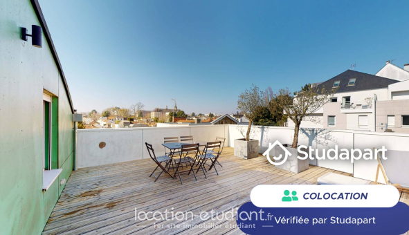 Colocation étudiante T1 &agrave; Nantes (44200)