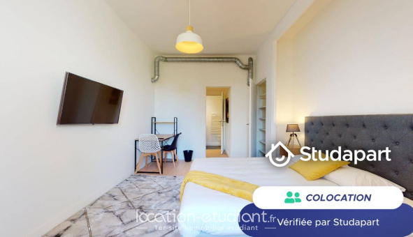 Colocation étudiante Studio &agrave; Nantes (44200)