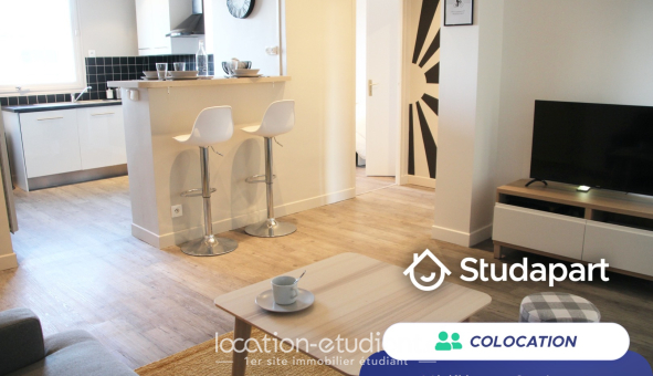 Colocation étudiante T4 &agrave; Nantes (44200)