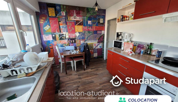 Colocation étudiante T4 &agrave; Nantes (44200)