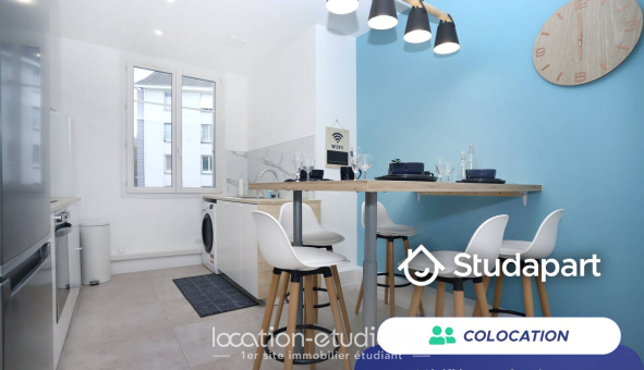 Colocation étudiante T4 &agrave; Nantes (44200)