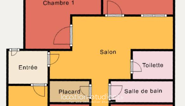 Colocation étudiante Studio &agrave; Neuilly sur Seine (92200)