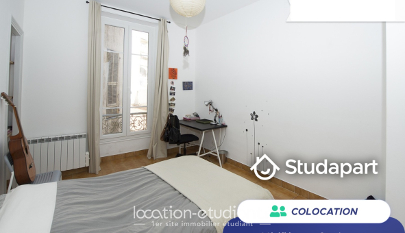 Colocation étudiante T4 &agrave; Nice (06100)