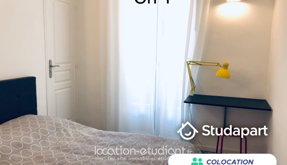 Colocation étudiante T4 &agrave; Nice (06100)