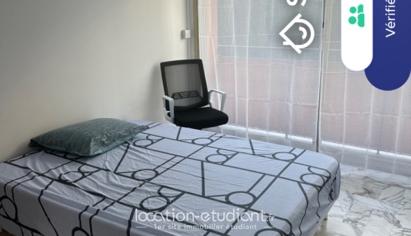 Colocation étudiante Studio &agrave; Nice (06100)
