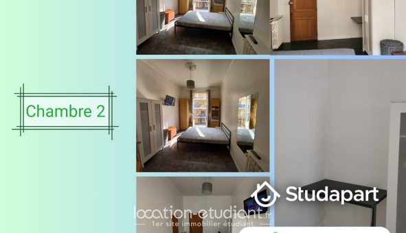 Colocation étudiante Studio &agrave; Nice (06100)